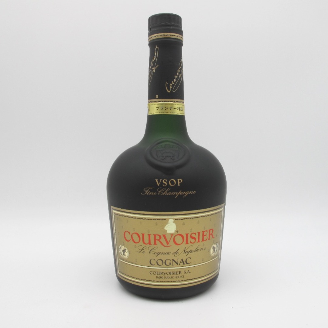 COURVOISIER (クルボアジェ) ブランデー コニャック VSOP COURVOISIER COGNAC 洋酒　古酒　未開栓