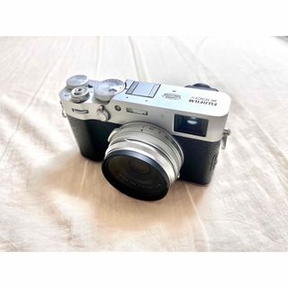 フジフイルム(富士フイルム)のFUJIFILM X100V シルバー コンパクトデジタルカメラ(コンパクトデジタルカメラ)