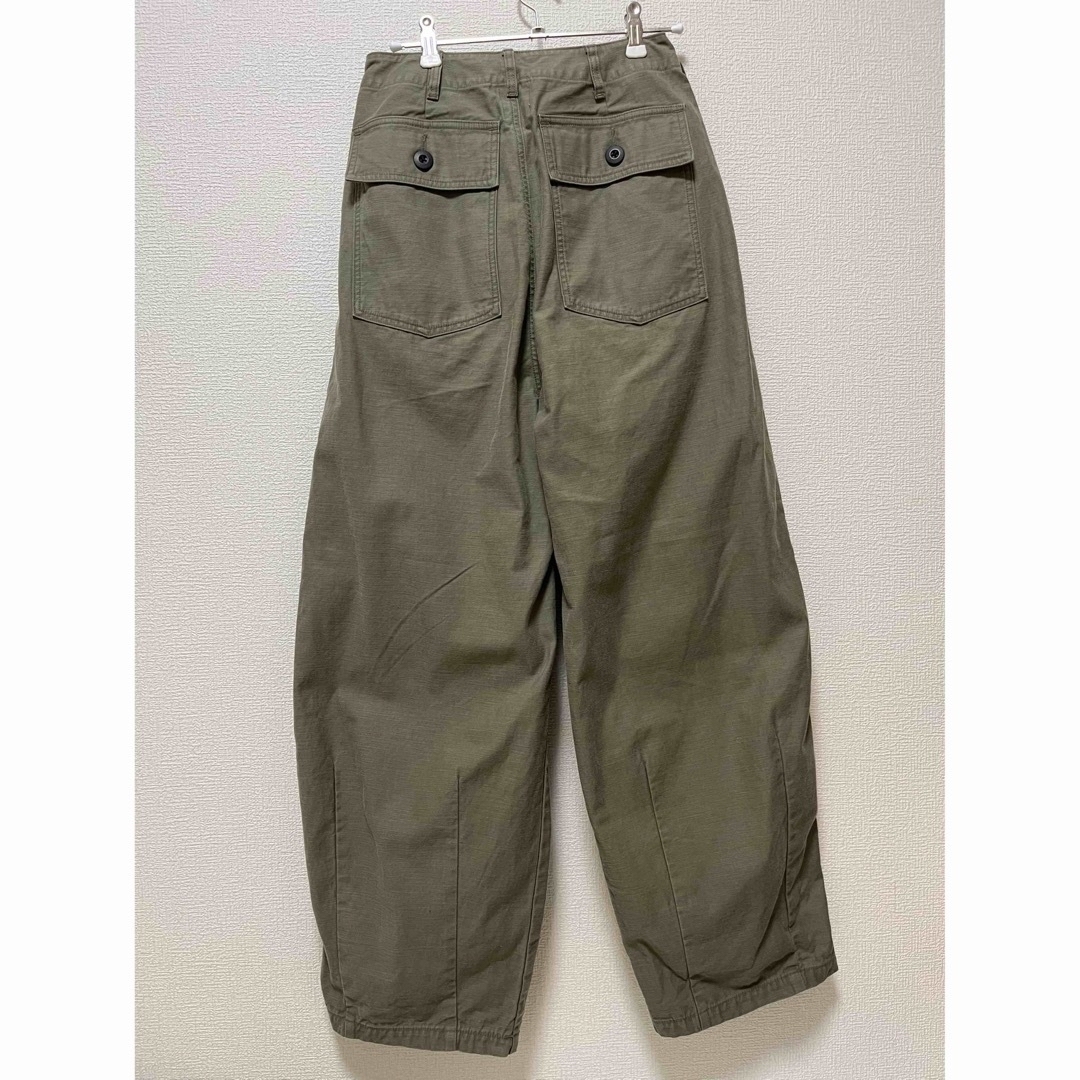 RHC Wide Military Pants xs カーキ ロンハーマン