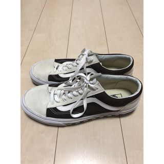 ヴァンズ(VANS)の【ごん様専用】ヴァンズ スタイル36 チェッカーボード ブラウン 28センチ(スニーカー)