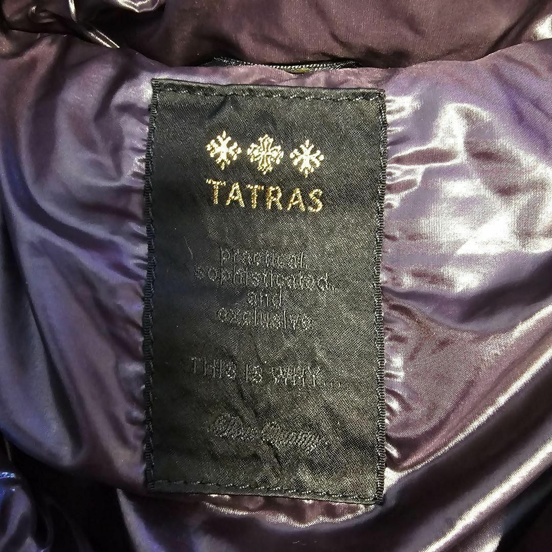 TATRAS　タトラス　ダウン　ジャケット　パープル　03　　ロゴパッチあり