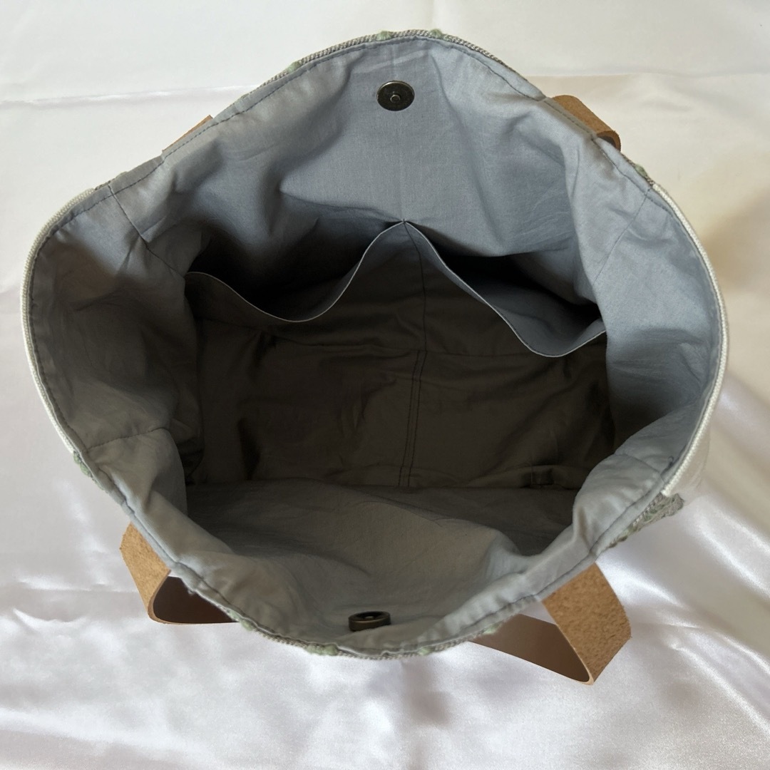 mina perhonen(ミナペルホネン)のミナペルホネン  タンバリン  トートバッグ  ハンドメイド☺︎ ハンドメイドのファッション小物(バッグ)の商品写真