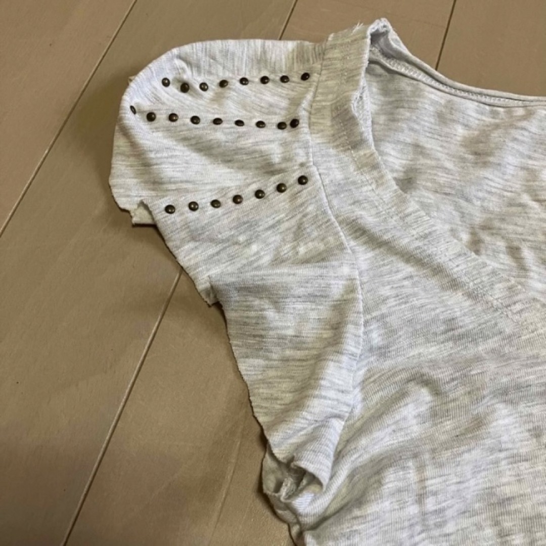 ZARA(ザラ)の【ZARA】スタッズ付きシャツ メンズのトップス(Tシャツ/カットソー(半袖/袖なし))の商品写真