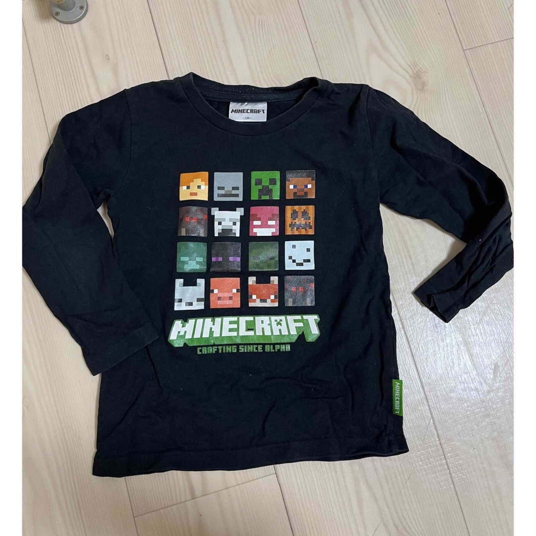 マインクラフト/ロンＴ/120 キッズ/ベビー/マタニティのキッズ服男の子用(90cm~)(Tシャツ/カットソー)の商品写真