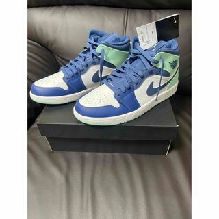 ジョーダン(Jordan Brand（NIKE）)のNike Air Jordan 1 Mid "Blue Mint"(スニーカー)