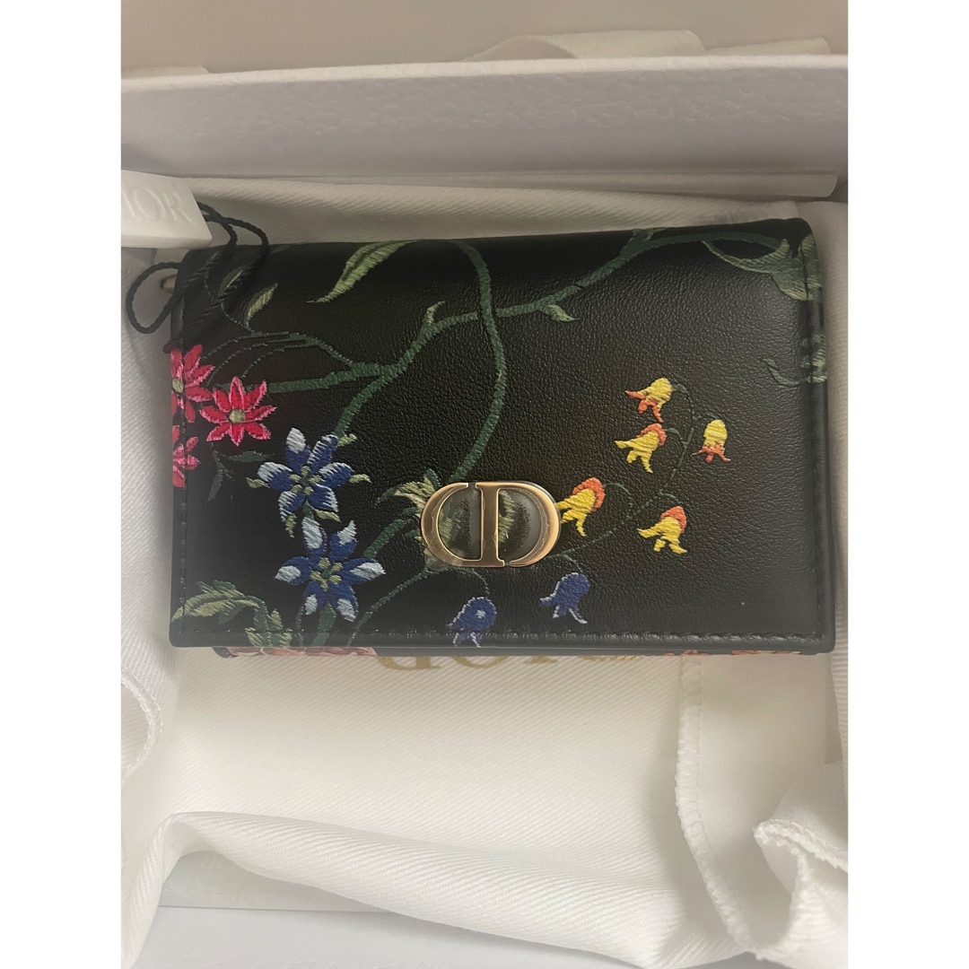 ディオール　ミニ　財布　dior 2023SS 新品　箱付き　刺繍