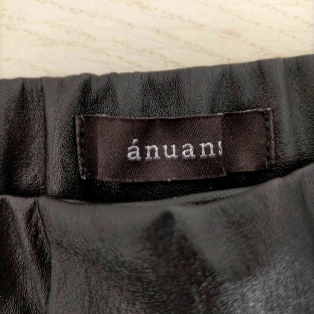 ánuans(アニュアンス)のanuans(アニュアンス) フェイクレザースキニーパンツ レディース パンツ レディースのパンツ(その他)の商品写真
