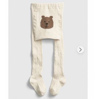 ギャップキッズ(GAP Kids)のGap Brannan Bear bottom tights 2-3y(靴下/タイツ)