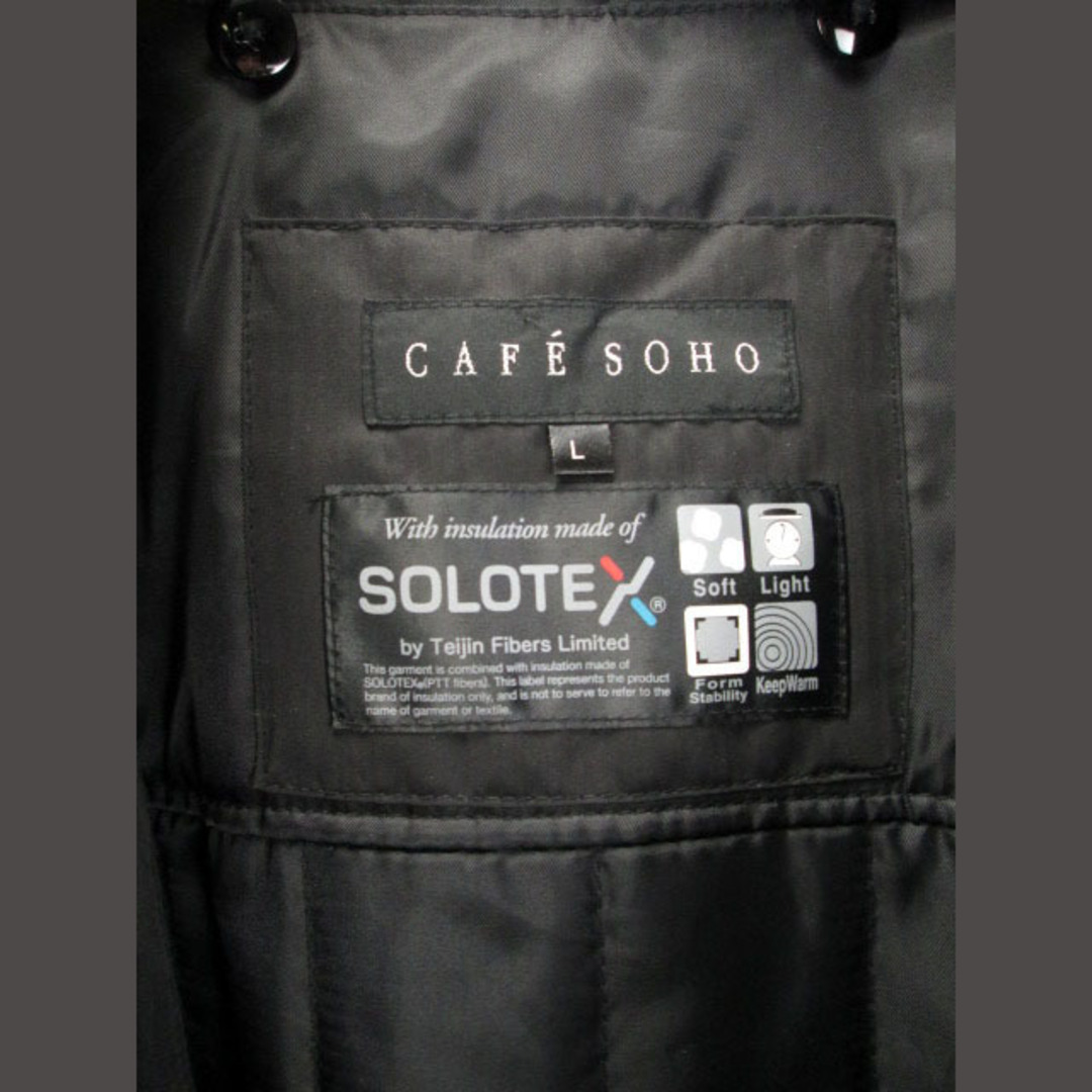 カフェソーホー CAFE SOHO コート ジャケット 中綿 ライナー 4