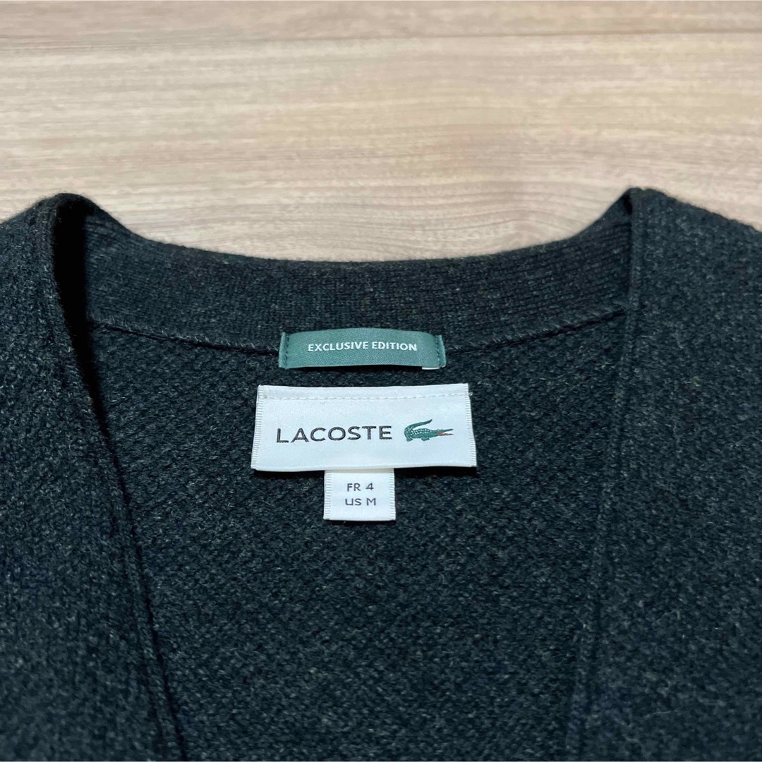 ラコステ Lacoste ウールカーディガン Exclusive Edition 2