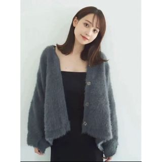 Le.ema mohair touch relax cardigan(ニットコート)