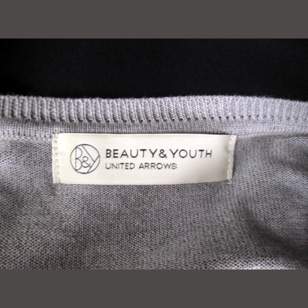 BEAUTY&YOUTH UNITED ARROWS(ビューティアンドユースユナイテッドアローズ)のユナイテッドアローズ BEAUTY&YOUTH カットソー ニット ダイアレース レディースのトップス(カットソー(長袖/七分))の商品写真