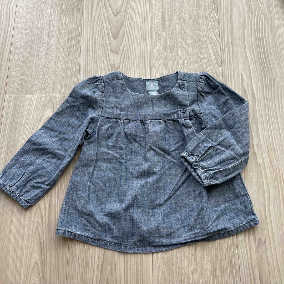 MUJI (無印良品)(ムジルシリョウヒン)の90ベビー ギャップ キッズ/ベビー/マタニティのキッズ服女の子用(90cm~)(Tシャツ/カットソー)の商品写真