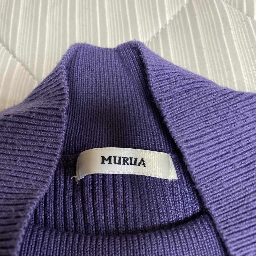 MURUA(ムルーア)のMURUA 七分袖ワンピース レディースのワンピース(ミニワンピース)の商品写真