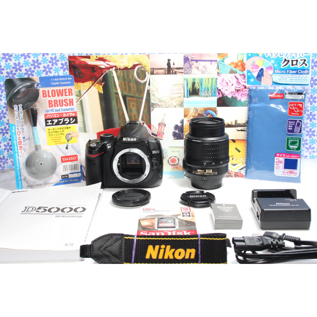 極美品★Nikon D5000★高画質★動画撮影★届いてすぐ使える★ 2