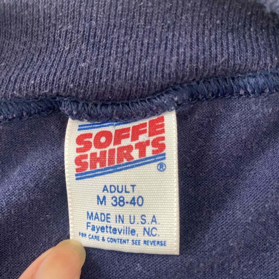 SOFFE SHIRTSソフィー80s90sヴィンテージ半袖TシャツUSA製古着
