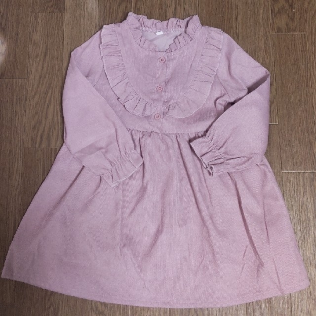 長袖　ワンピース　サイズ20 キッズ/ベビー/マタニティのキッズ服女の子用(90cm~)(ワンピース)の商品写真