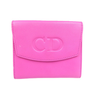 ディオール(Christian Dior) 財布(レディース)（ピンク/桃色系）の通販