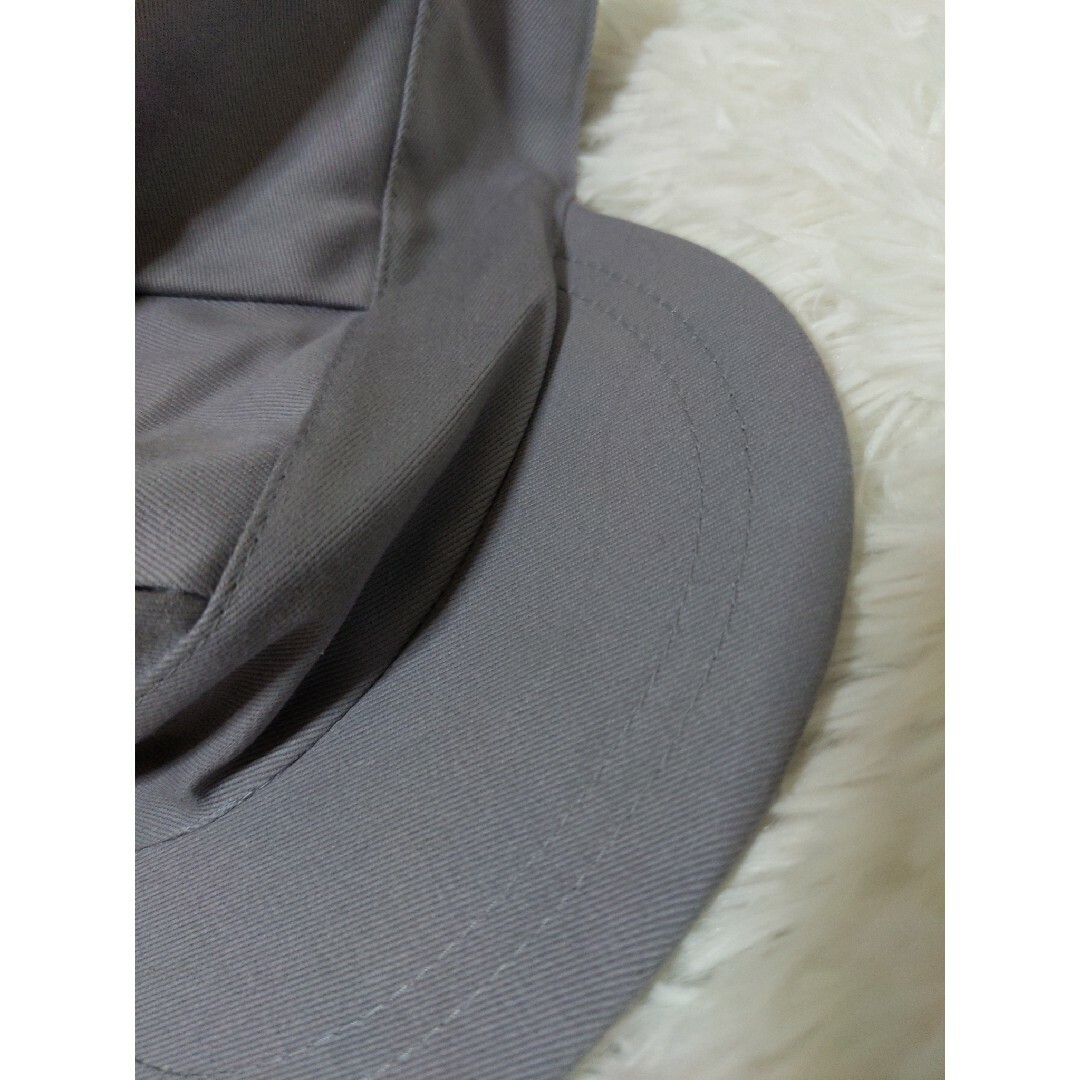 未使用　作業帽　グレー　フリー メンズの帽子(キャップ)の商品写真