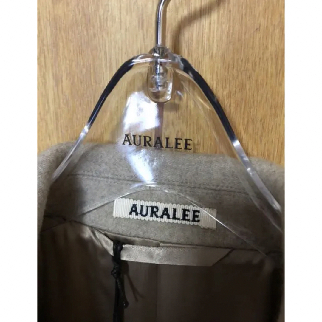 【即完売コレクション品】AURALEE ライトメルトンダブルブレストコート