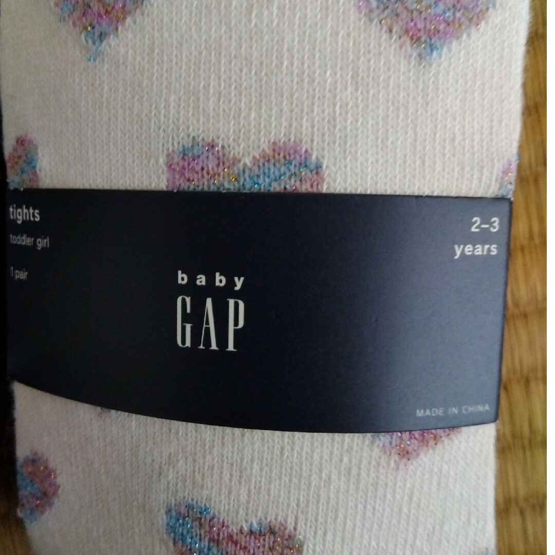 babyGAP(ベビーギャップ)の新品　babyGAP　タイツ　100cm キッズ/ベビー/マタニティのこども用ファッション小物(靴下/タイツ)の商品写真