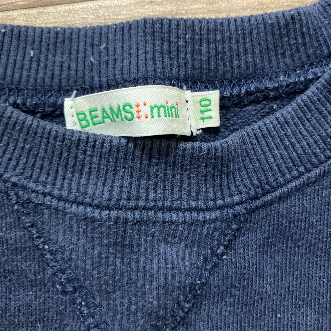 BEAMS(ビームス)のキッズトレーナー キッズ/ベビー/マタニティのキッズ服男の子用(90cm~)(Tシャツ/カットソー)の商品写真