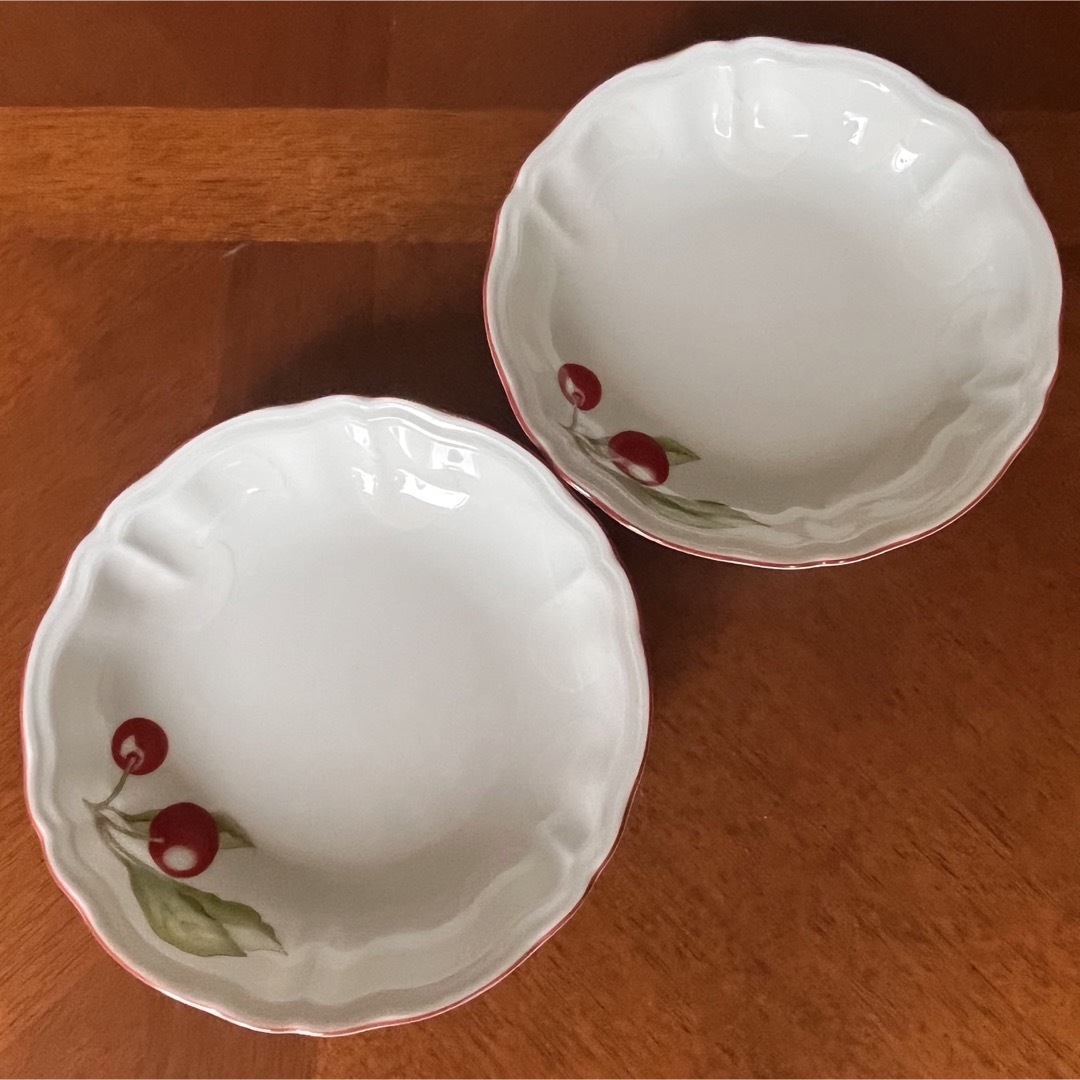 美品】リチャードジノリ☆アンティコチェリー☆ペア セット 美品】リチャードジノリ☆アンティコチェリー☆ペア セット
