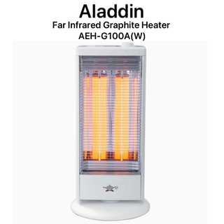 アラジン(Aladdin)のアラジン 遠赤グラファイトヒーター AEH-G100A(W)(電気ヒーター)
