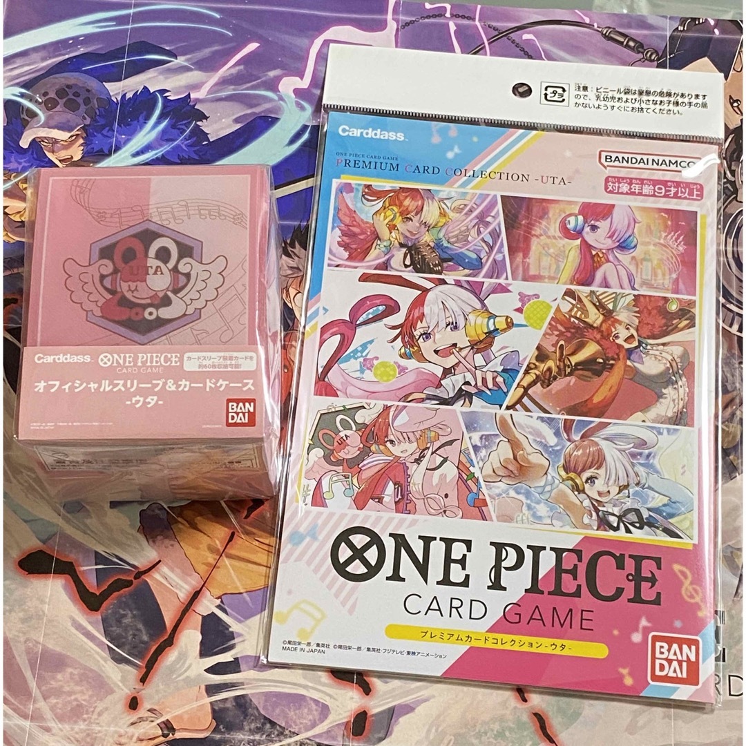 ONE PIECE - ワンピースカード ウタ スリーブ デッキケース プレミアム ...