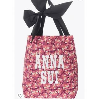 アナスイ(ANNA SUI)の【美品】アナスイANNA SUIアップサイクル  トートバッグ　ピンクA4収納可(トートバッグ)