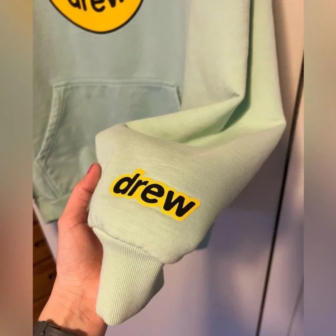 新品】Drew Houseドリューハウス パーカー ミントグリーン Sサイズ-