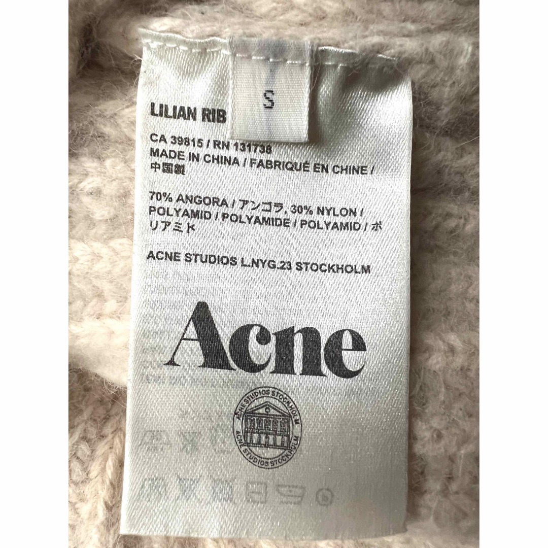 ACNE acne アクネ　ニット　セーター レディースのトップス(ニット/セーター)の商品写真