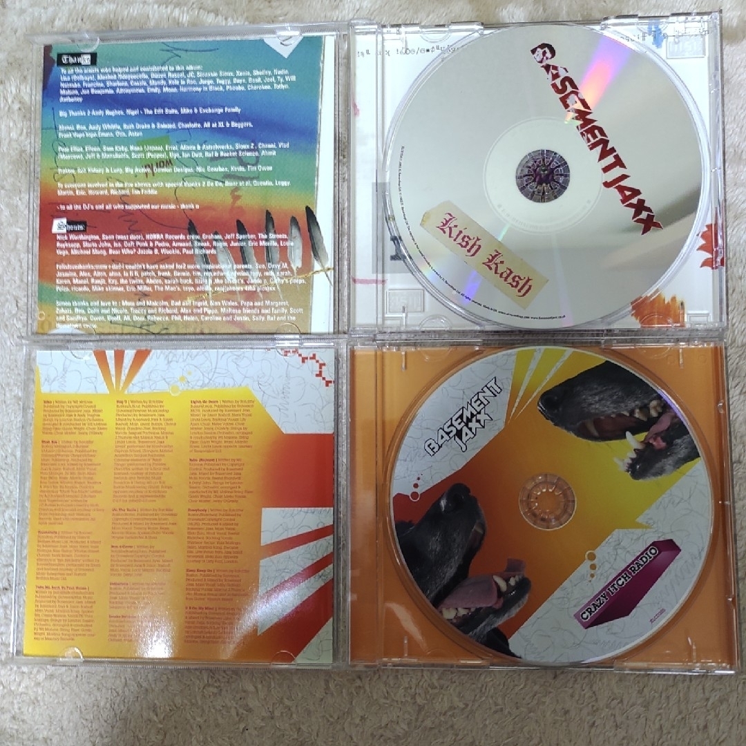 ベースメント　ジャックス　CDアルバム　2枚セット エンタメ/ホビーのCD(ポップス/ロック(洋楽))の商品写真