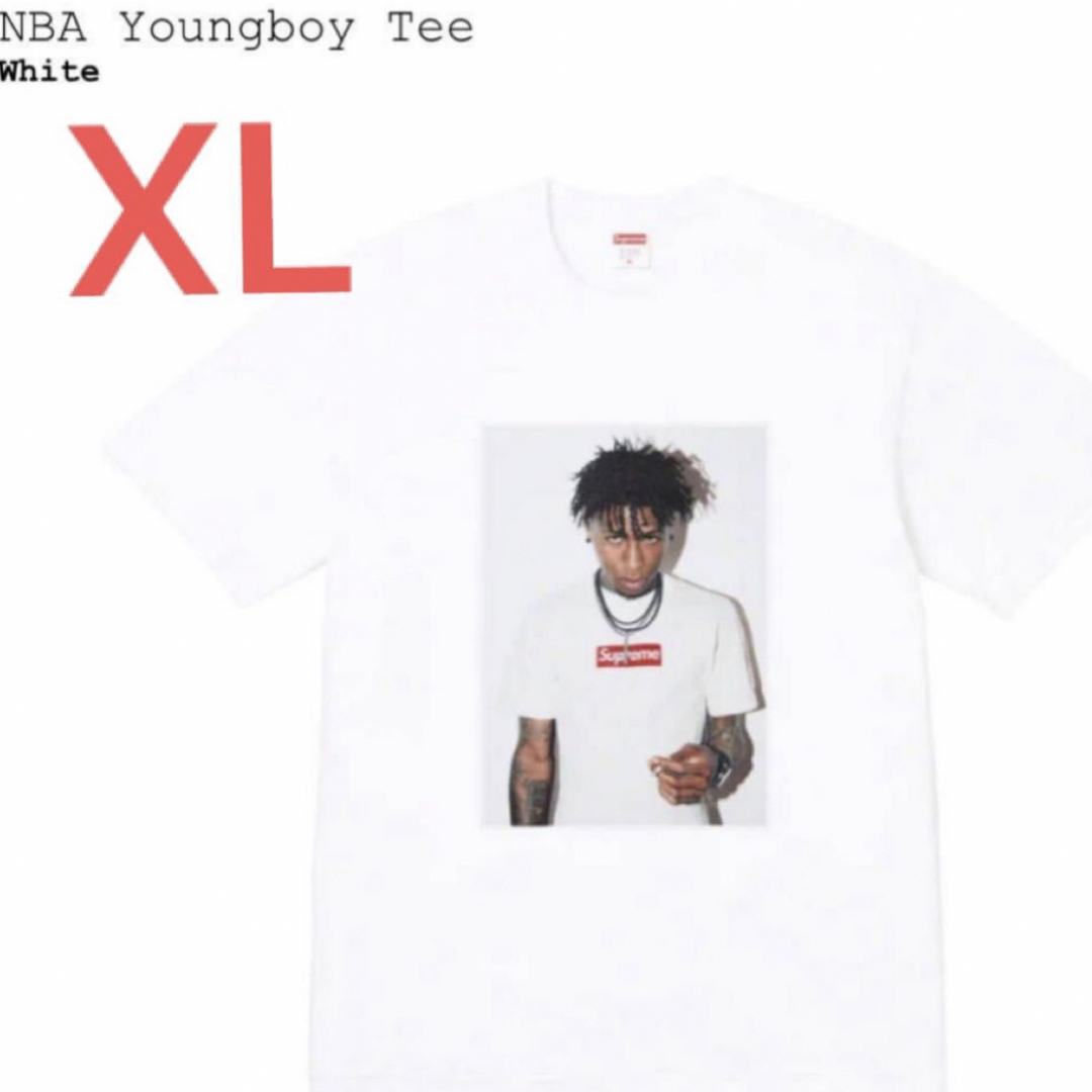 Supreme NBA Youngboy Tee ホワイト S 新品 正規品