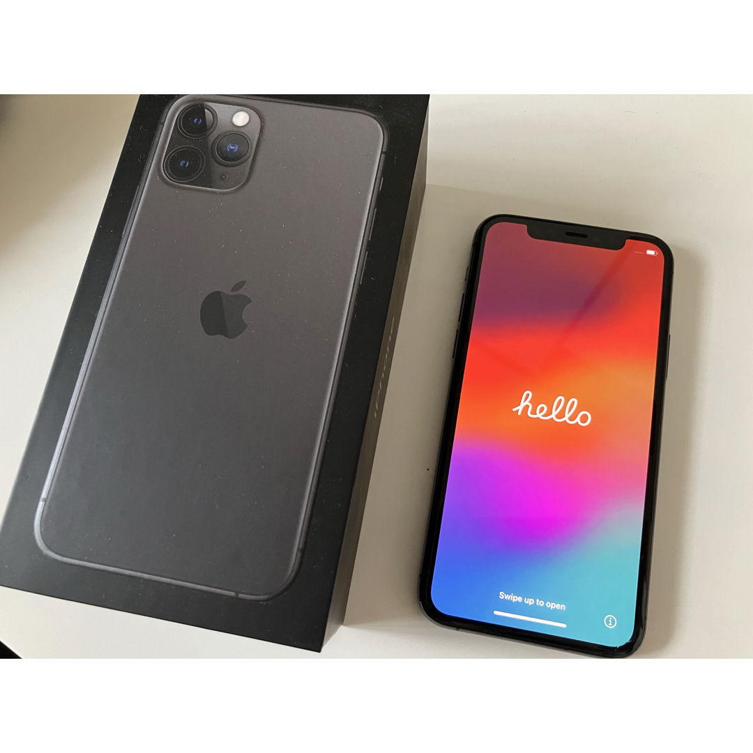 iPhone - 【美品】iPhone 11 Pro スペースグレイ 256 GB SIMフリーの ...