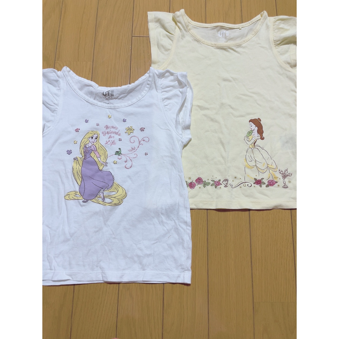 UNIQLO(ユニクロ)のUNIQLO ディズニータンクトップ キッズ/ベビー/マタニティのキッズ服女の子用(90cm~)(Tシャツ/カットソー)の商品写真