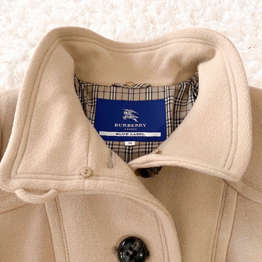 BURBERRY BLUE LABEL - 【美品】バーバリーロンドン フォックスファー