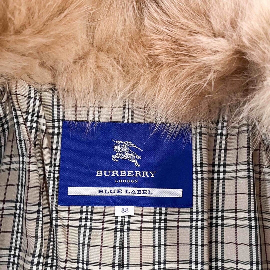 BURBERRY BLUE LABEL - 【美品】バーバリーロンドン フォックスファー ...
