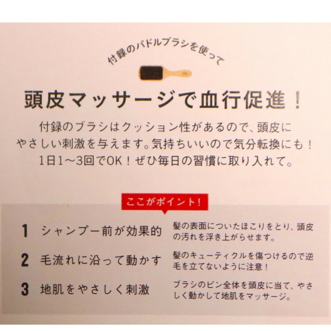 BOTANIST(ボタニスト)のコンユミ 様 専用 大人のおしゃれ手帖 19年4月　ボタニスト ブラシ＆ポーチ エンタメ/ホビーの雑誌(ファッション)の商品写真