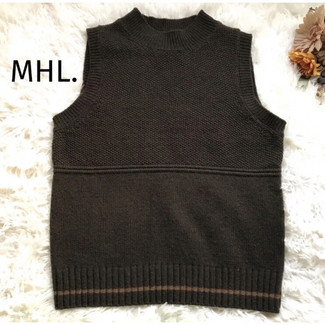 MHL. ニット　モスグリーン