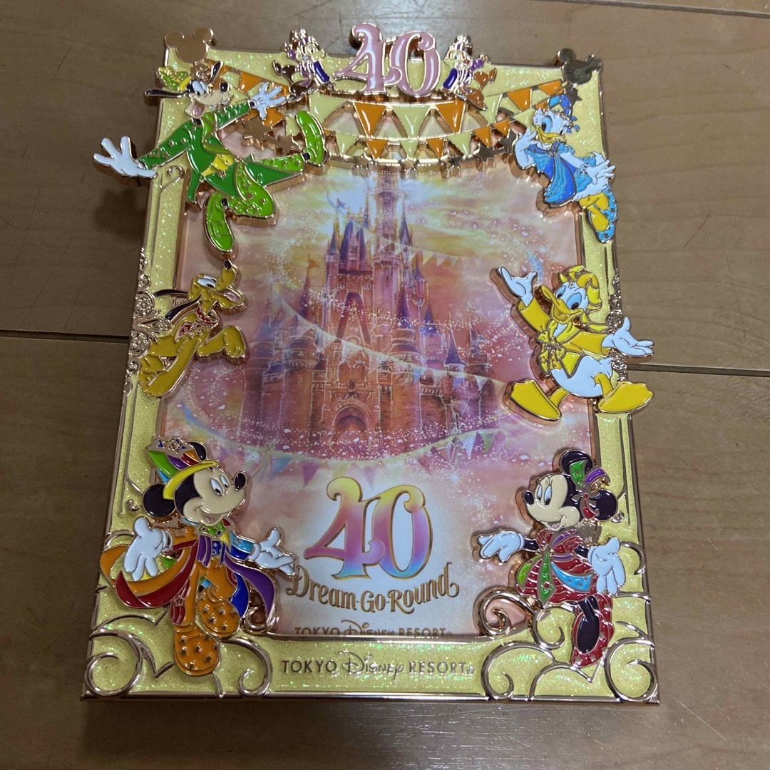 新品未開封！ディズニー40周年　ドリームゴーラウンド♪ フォトスタンド(^^)