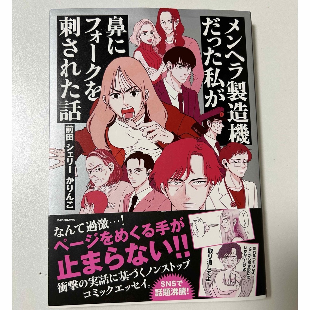 メンヘラ製造機だった私が鼻にフォークを刺された話 エンタメ/ホビーの本(文学/小説)の商品写真