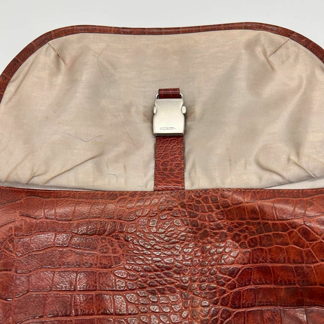aniary - ✨️良品✨️aniary ショルダーバッグ フラップバッグ メンズ