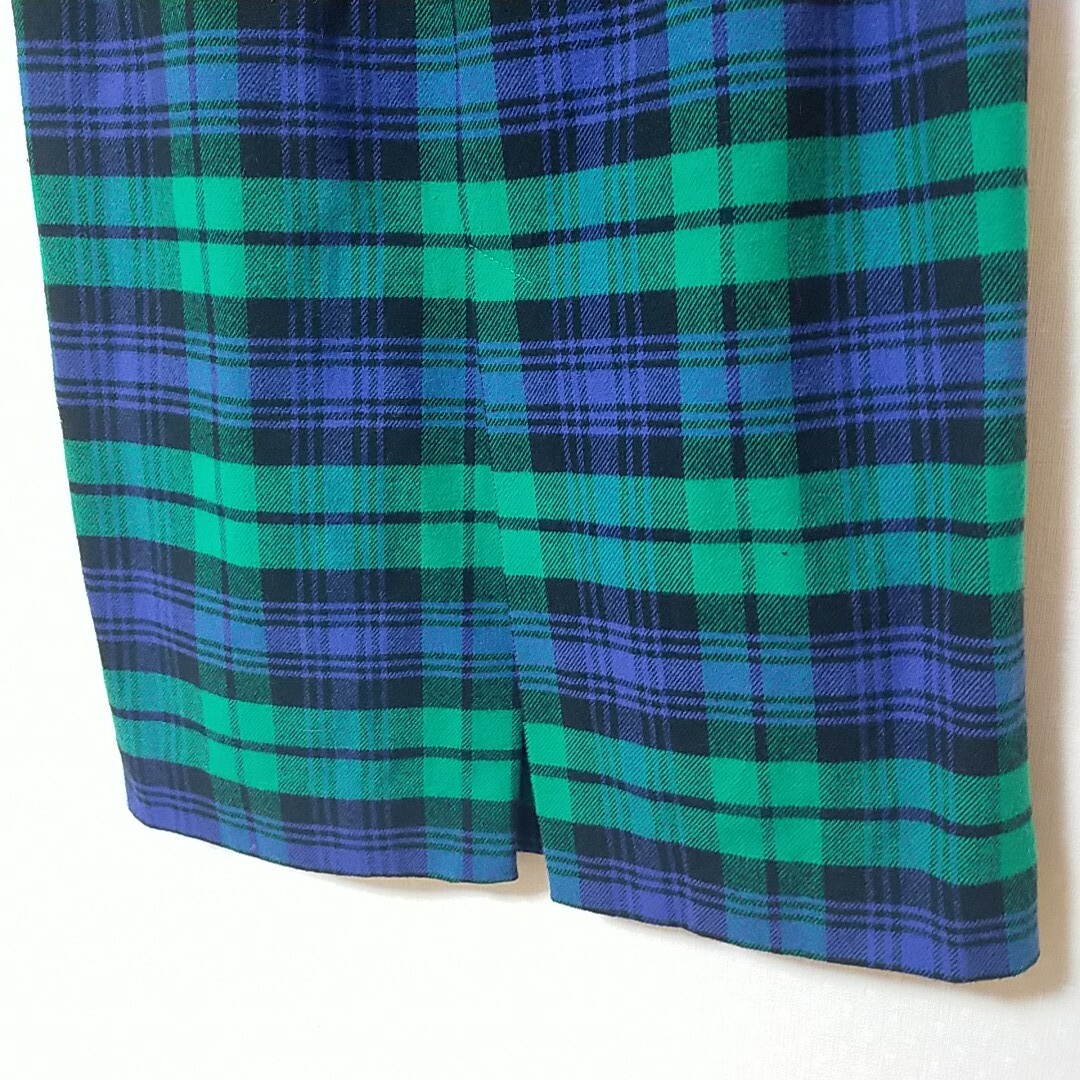 Sugar Rose(シュガーローズ)の新品　シュガーローズ　チェックタイトスカート　個性的　細見え　美シルエット レディースのスカート(ロングスカート)の商品写真