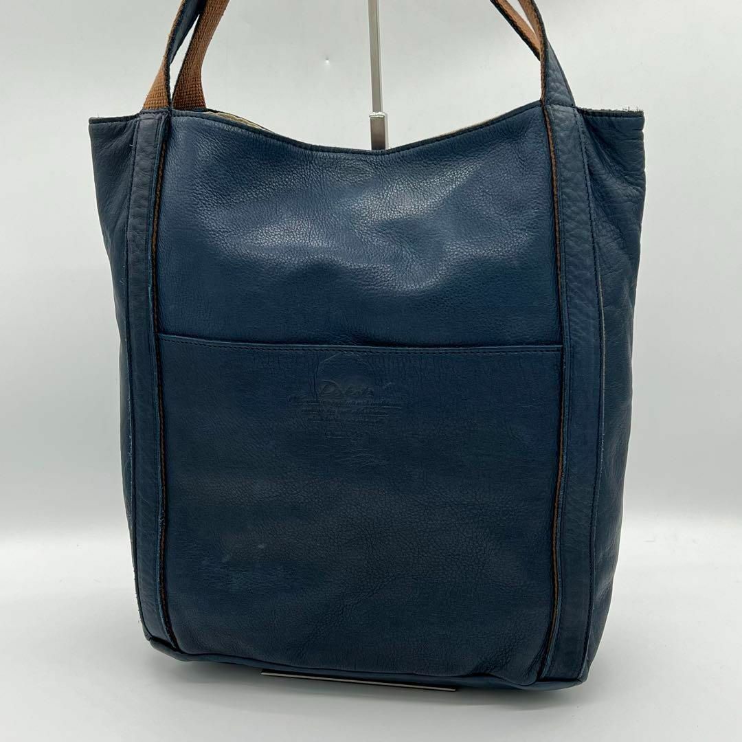 ✨️美品✨️Dakota ハンドバッグ トートバッグ 手提げかばん ネイビー-