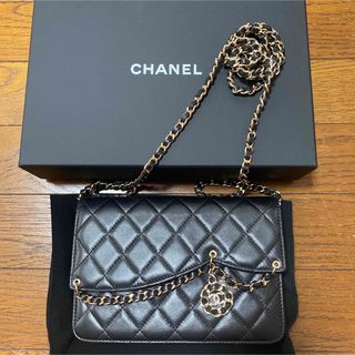 CHANEL CHAIN WALLET Clutch with Chain (AP3036) in 2023