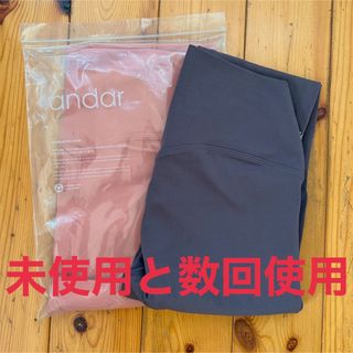 andar レギンス　未使用＋数回使用(レギンス/スパッツ)