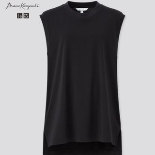 ユニクロ(UNIQLO)のエアリズムコットンオーバーサイズT（ノースリーブ）(Tシャツ(半袖/袖なし))