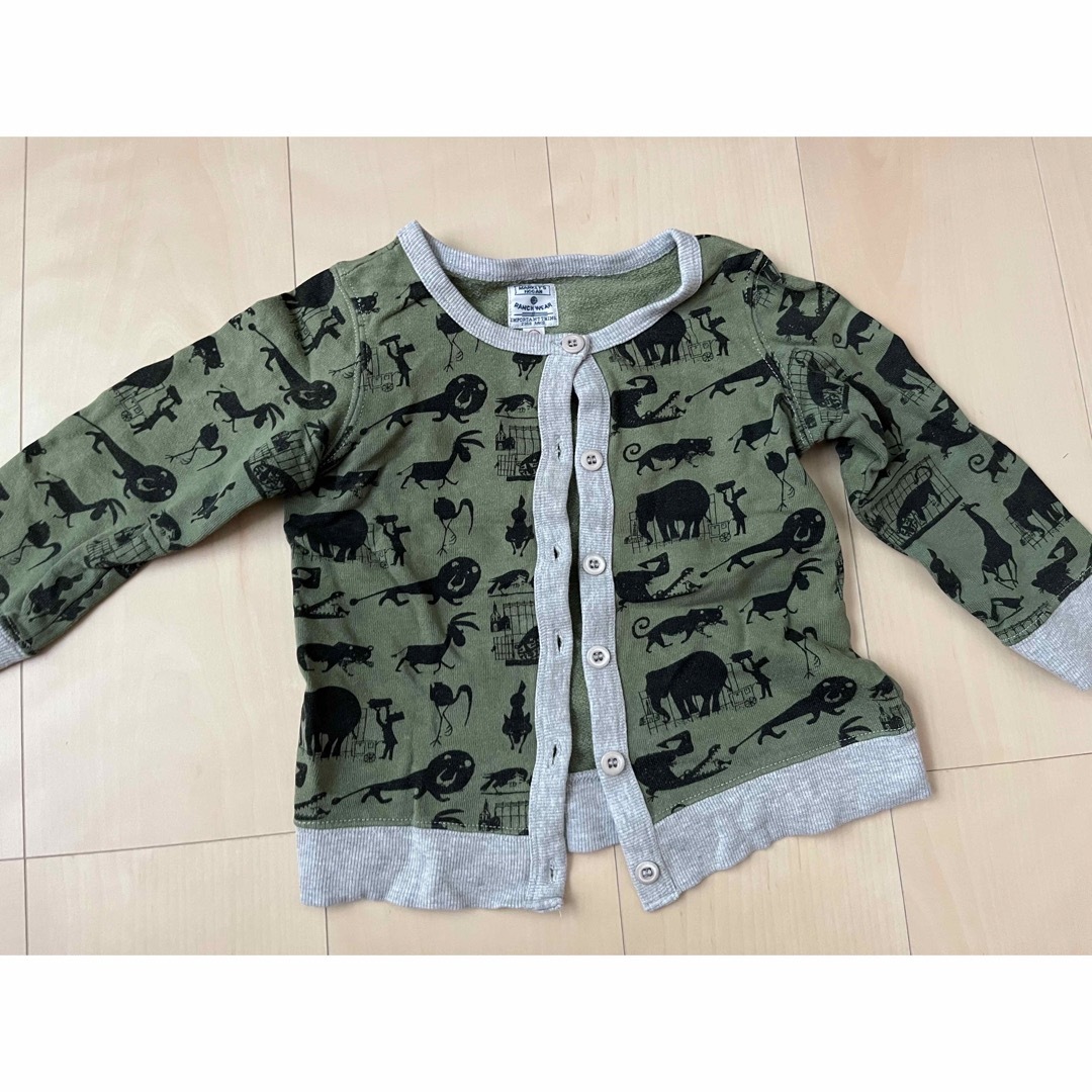 MARKEY'S(マーキーズ)の子ども服　カーディガン100センチ キッズ/ベビー/マタニティのキッズ服男の子用(90cm~)(カーディガン)の商品写真