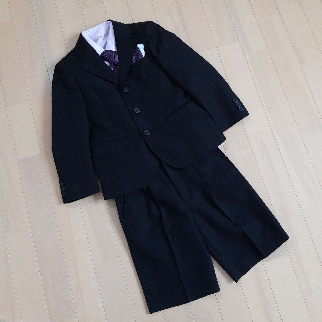 ベルメゾン(ベルメゾン)のフォーマルスーツ① 入学式 120サイズ キッズ/ベビー/マタニティのキッズ服男の子用(90cm~)(ドレス/フォーマル)の商品写真